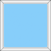 Fenster REHAU SYNEGO MD Einteilig ohne Ober-Unterlicht