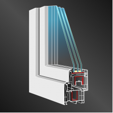 Fenster REHAU Synego 80 MD bis 0,94 W/(m²K)