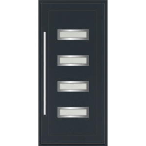 Haustür REHAU SYNEGO Typ H06 Türfüllung außen flügelüberdeckend 63mm 