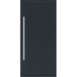 Haustür REHAU SYNEGO Typ L00 Türfüllung außen flügelüberdeckend 63mm 