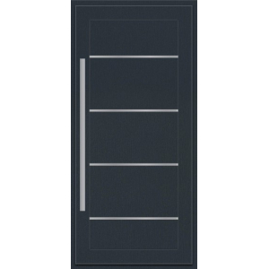 Haustür REHAU SYNEGO Typ L002 Türfüllung außen flügelüberdeckend 63mm 