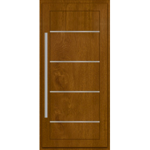 Haustür REHAU SYNEGO Typ L002 Türfüllung außen flügelüberdeckend 63mm 