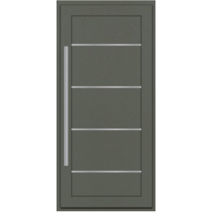 Haustür REHAU SYNEGO Typ L002 Türfüllung außen flügelüberdeckend 63mm 