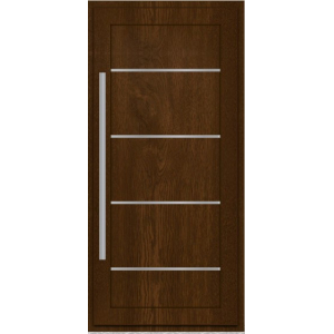 Haustür REHAU SYNEGO Typ L002 Türfüllung außen flügelüberdeckend 63mm 