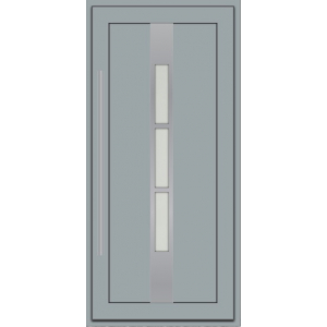 Haustür REHAU SYNEGO  Typ V17 Türfüllung außen flügelüberdeckend 63mm 