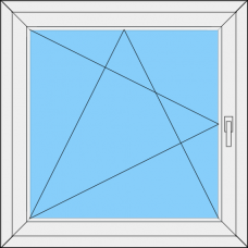Fenster REHAU SYNEGO MD Einteilig dreh-kipp Links 