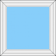 Fenster REHAU SYNEGO MD Einteilig Festverglasung Flügel