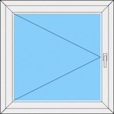 Fenster REHAU ED70 Einteilig dreh Links
