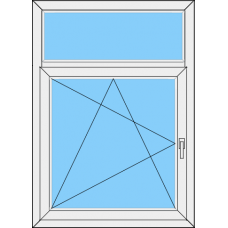 Fenster REHAU ED70 Einteilig dreh-kipp Links mit OL Fest