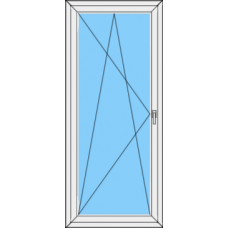 Balkontür REHAU SYNEGO MD Einteilig dreh-kipp Links mit ALU Schwelle