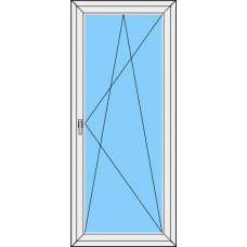 Balkontür REHAU SYNEGO MD Einteilig dreh-kipp Rechts mit ALU Schwelle