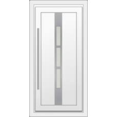 Haustür REHAU SYNEGO  Typ V17 Türfüllung außen flügelüberdeckend 63mm 