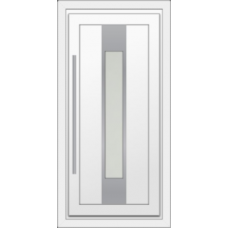 Haustür REHAU SYNEGO  Typ V05 Türfüllung außen flügelüberdeckend 63mm 